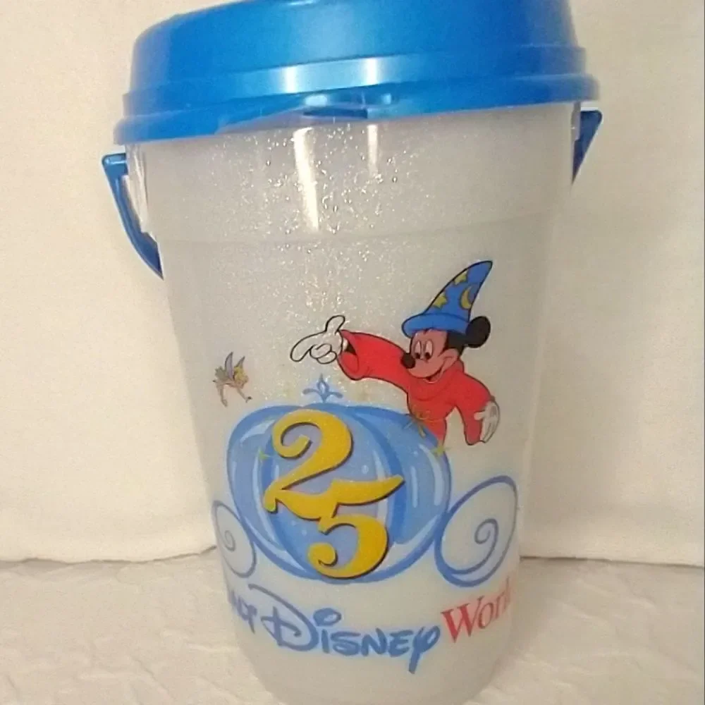 *USED* Disney 25th Anniversary Popcorn Bucket
